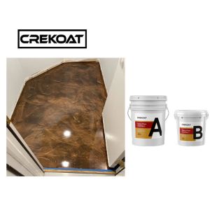 Translucent Resin metallic swirl epoxy floor Bubble Free