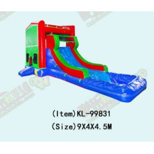 Children Fun Park Inflatable Giraffe Animals Slide For Rentals