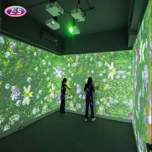 Seamless Visual Symphony Floor Wall Projection Holographic For Wedding Venues