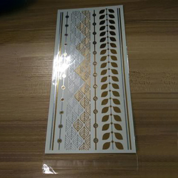 Metallic temporary tattoo, Custom temporary tattoo, fake tattoo
