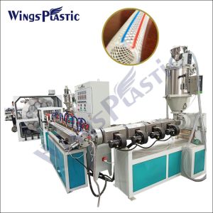 PVC Garden Hose Machine Price Fiber Braided Garden Hose Extrusion Line Flexible