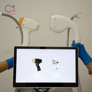 Diode Laser Hair Removal Machine 3 in 1 with Two Handles 755 808 1064nm CE