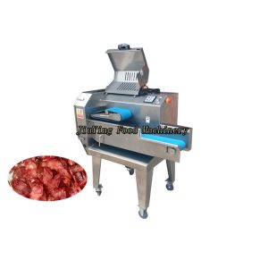 1000KG/H Adjusted 60mm Cooked Meat Sausage Slicer