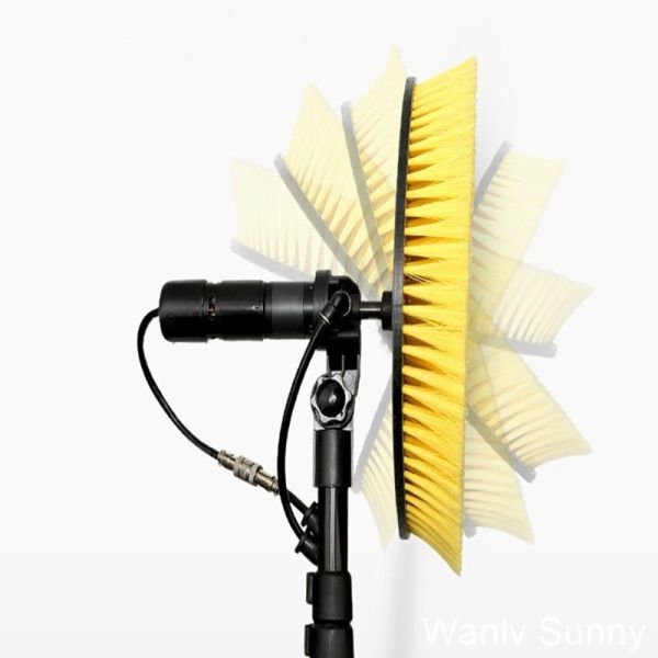 24-Hour Online Service Single Head Solar Panel Cleaning Brush with Adjustable