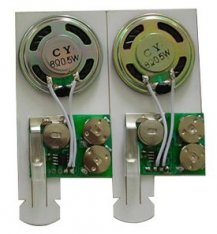 Motion sensor music by pull-tab switch mini Recordable Sound Module for post