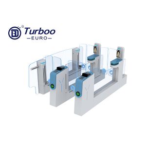 Double Identification Speed Gate Turnstile RS485 Airport Swing Gates