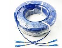 China Indoor Fiber Optical Patch Cord , Armored Fiber Optic Cable LC/UPC To LC/UPC Duplex on sale