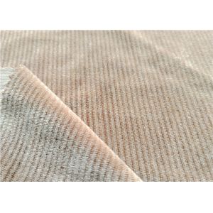Super Soft Stripe Velvet 95% Polyester 5% Spandex Fabric Stretch Velvet Spandex