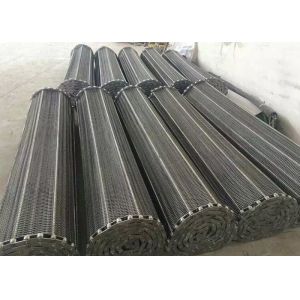 Durable 304 Chain Mesh Conveyor Belt Easy To Clean And Install Custom Width