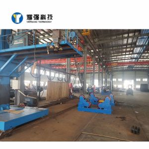 150 Tons Welding Roller Rotator 1100mm For Pipe Tank Self Adjustable