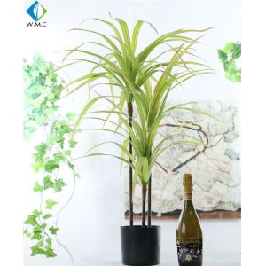 Dracaena Cinnabari Artificial Potted Plants , Green Dragon Tree Bonsai