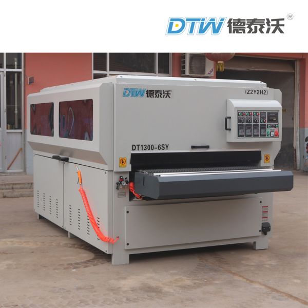 DTWMAC Wood Surface Finishing Machine DT1300-6SY Primer Carving Brush Sander