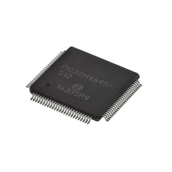 32Bit Microcontrollers IC PIC32MX695F512H-80V/PT Microcontroller MCU 64TQFP IC