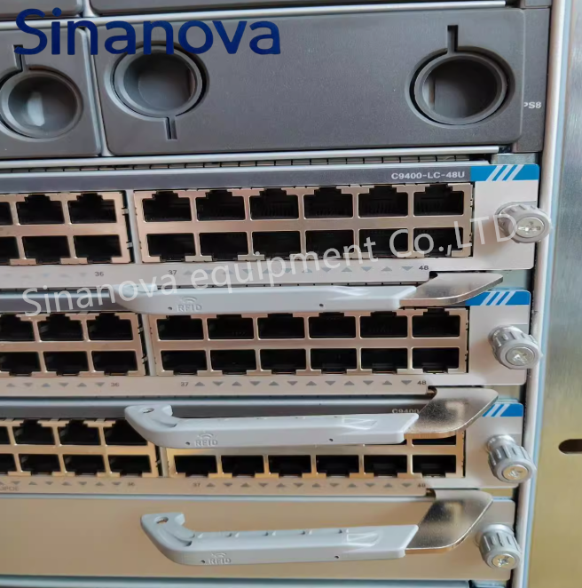 High Density Cisco C9400 LC 48T Enterprise Access Layer Line Card