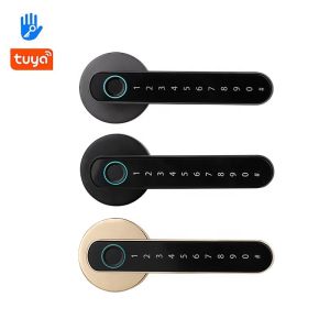 Multifunctional Wifi Smart Door Lock / Keypad Electronic Door Lock With Key