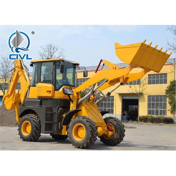 XCMG Compact Wheel Loader XT870 4WD 0.25-0.35 M3 Digger Capacity Mini Backhoe