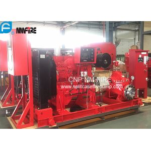 China UL/FM  Listed Diesel Engine Drive Fire Pump With 1500usgpm @ 102m Horizontal Split case Pump on sale