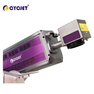 7000mm/s Fly Laser Coding Machine Laser Printer For Printing On Wood