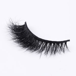 Fluffy False Lashes Faux Mink , 20mm Wispy Faux Mink Lashes