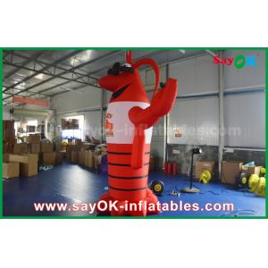 Big Red Inflatable Lobster for Advertising Decoration / Giant Artificial Lobster