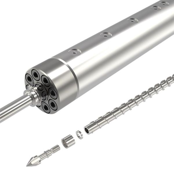 Quality Nitriding Plastic Extruder Screw And Barrel For PE PP ABS Pet Plastic Machine for sale