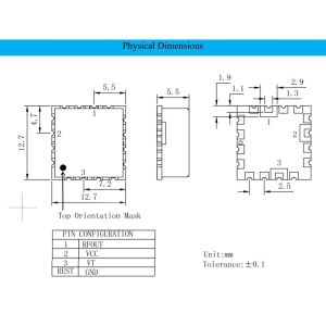 INNOTION YSGM21002110A 10dBm Coaxial Resonator Oscillator IC Chip for opp bag