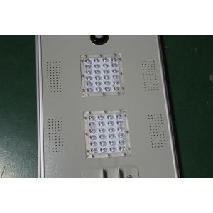 Waterproof LED Street Light 45W Mono Soalr Panel With 24AH Lithium Battery All