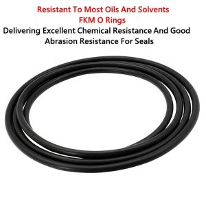 Wholesale Resistant To Most Oils And Solvents FKM O Rings Delivering Excellent Chemical Resistance And Good Abrasion Resistance For Seals from china suppliers