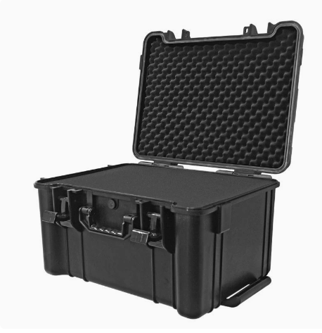 IP67 Waterproof ABS Pull Rod Tool Box with High-Density Sponge and EVA for Multi