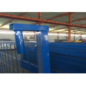 Construction Garden Temporary Site Fencing 6ft X9.5ft Panels With Tops And Feet