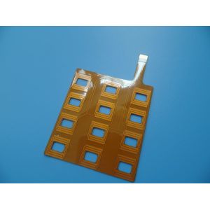 Flexible PCB Built On Polyimide Flex With Laser Cut FPC