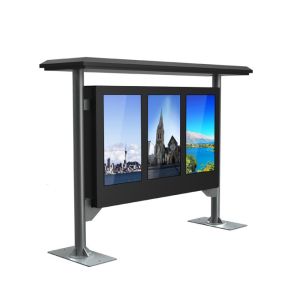 3600W 4000cd/m2 Bus Station LCD Digital Signage