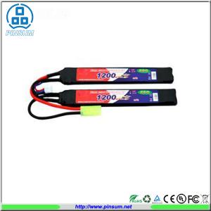 Wholesale Rechargeable RC Airsoft LiPo Battery Packs 20C 11.1V 1200mAh Long Bar Battery Packs from china suppliers