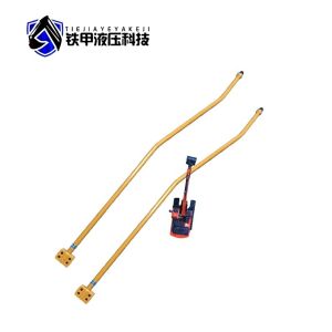 Wholesale PC120 PC130 Hydraulic System Distributor Middle Arm Pipe for Excavator Iron Pipe from china suppliers