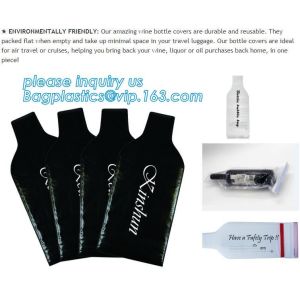 Wine Bag & Ice bag,Wine Bag Beer Bottle Cooler, Ice Chiller Freezable Carrier,