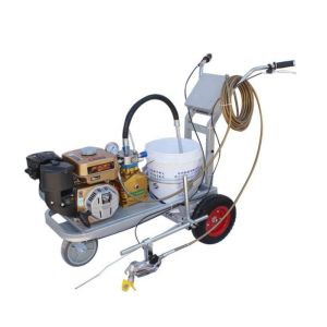 Engine Multifunction Thermoplastic Road Line Painter Marking Machine With 1
