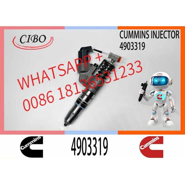 Common Rail Fuel Injector 4026222 4903319 4062851 3411845 Injector 23670-26011 4903472 for Diesel Engine M11 ISM11 QSM11