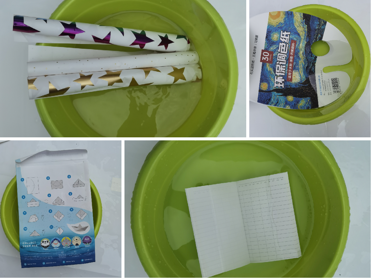 Oilproof Waterproof Recycled Stone Paper RPD140um Notebook Stone Paper