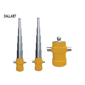 China Hydraulic Oil Cylinder Single Acting Telescopic  5 Stage 6 Inch Bore Size on sale