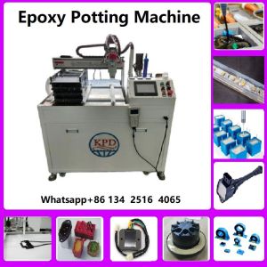 Wholesale Ab Glue Dispenser Epoxy Application Machine 2 Components Metering Mixing Dispensing System for wheel sensor from china suppliers
