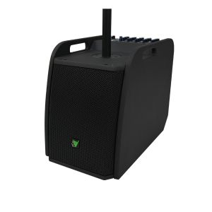 Drivable 10 Inch Column Speaker Wooden Active Sound Column Speaker