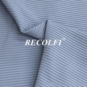 200gsm Recycled Activewear Knit Fabric Wicking Moisture Shrink Resistant