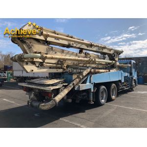 Used Concrete Pump Truck Kyokuto PY120-33 With 33M Boom