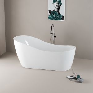 Rectangular Soaking Free Standing Bathtub CUPC Certified