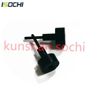 Black Mini Collet Cleaning Tool Aluminum Circular Parts For PCB Schmoll Machines