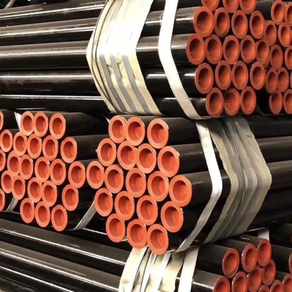 ASTM Black Cold Drawn Carbon Seamless Steel Pipe / Seamless Steel Tube