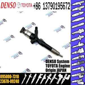 China Common Rail Fuel Injector 095000-7330 23670-09230 095000-7310 23670-09240 for TOYOTA engine on sale