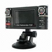 CE FCC Cycle Recording HDMI 2.4 inch LCD Dual Channel Car Camera Built in