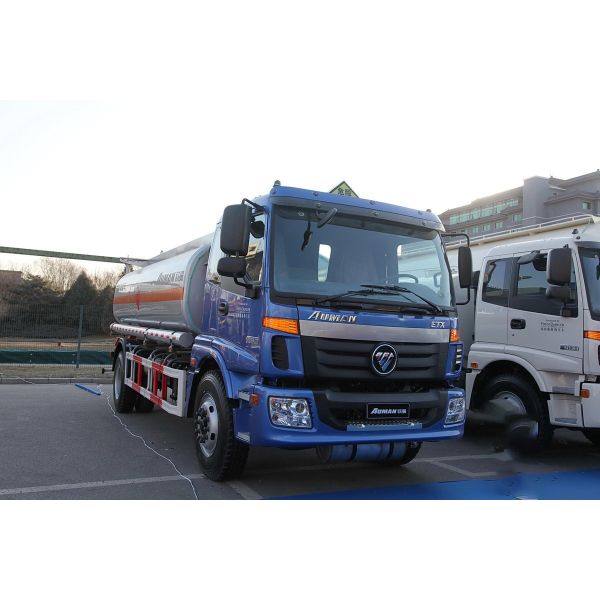 Foton Oil Tanker Truck Auman BJ5163 EXT 3 Series Diesel 210HP 4X2 8T Flat Top
