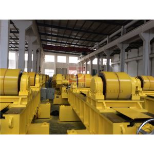 Motorized Lead Screw type Pipe Welding Rotator 300T PU Roller with Motorized